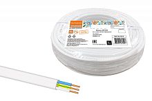 Провод ПУСП 3х1.5 (бухта 5м) белый Народный ТРТС | код SQ0126-0010 | РЭМЗ ТМ