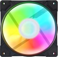 Вентилятор для корпуса GMNG GG-CF120FRGB1-PWMBK RGB 120х120x25 черный 4-pin 28дБ Ret | код 1988031 | GMNG