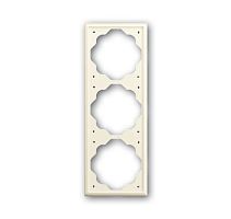 Рамка 3-постовая, серия impuls, цвет слоновая кость 1723-72 | код 2CKA001754A4314 | ABB