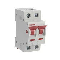 Выключатель нагрузки модульный YON max типа MSD, 2 полюса, 40А | код MSD-2P40 | DKC