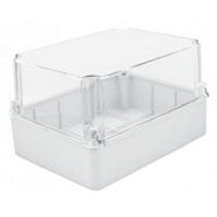 690 423, Распределительная коробка без отверстий IP67 - высокая прозрачная крышка KJBT 33*2 Halogen Free | код 0.0.0.6.90423 | KLEMSAN