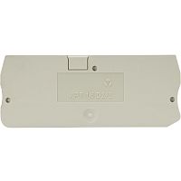 Крышка боковая, для клемм WKF 1,5 D2/2..., цвет: серый | код 07.312.8553.0 | Wieland