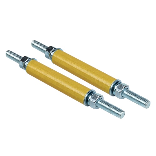 Втулочный изолятор Д=90 мм со шпилькой и крепежом (2 шт) PROxima | код BSS90FA | EKF Втулочный изолятор Д=90 мм со шпилькой и крепежом (2 шт) PROxima | код BSS90FA | EKF