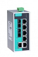 Коммутатор EDS-208A-MM-SC 8 port switch, 6 x 10/100 TX, 2 x 100 FX (multimode), dual power | код 00-06022381 | MOXA