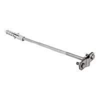 Держатель фасадный L=250мм Ni EKF PROxima | код lp-d2304-ni | EKF