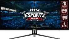 Монитор MSI 40 MAG401QR черный IPS LED 1ms 21:9 HDMI M/M матовая 400cd 178гр/178гр 3440x1440 155Hz DP UW USB 8.4кг | код 1977733 | MSI