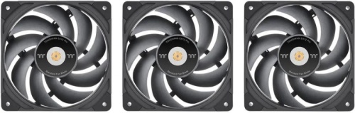 Вентилятор для корпуса Thermaltake Toughfan EX14 Pro Reverse 140х140x25 черный 4-pin 34.1дБ (упак.:3шт) (CL-F172-PL14BL-A) Ret | код 2009207 | THERMALTAKE Вентилятор для корпуса Thermaltake Toughfan EX14 Pro Reverse 140х140x25 черный 4-pin 34.1дБ (упак.:3шт) (CL-F172-PL14BL-A) Ret | код 2009207 | THERMALTAKE