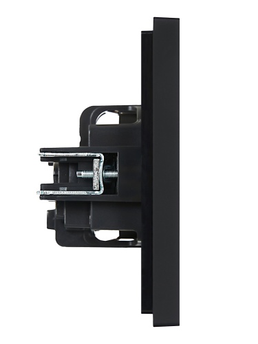 FORTE&PIANO Роз. с з/к без з/ш в/к 16А FP116 чер. IEK | код FP-R11-16-K02 | IEK фото 3