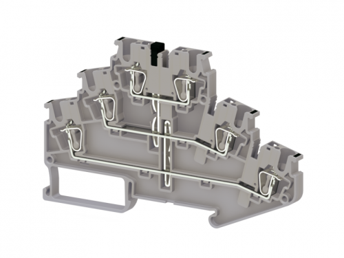 311 559, Пружинная клемма серии SRD 2,5-3FK (Серый) | код 0.0.0.3.11559 | KLEMSAN