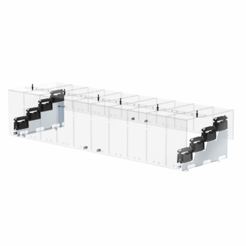 Комплект метизов для сборки главной шинной системы, 140мм | код 307638 | КЭАЗ