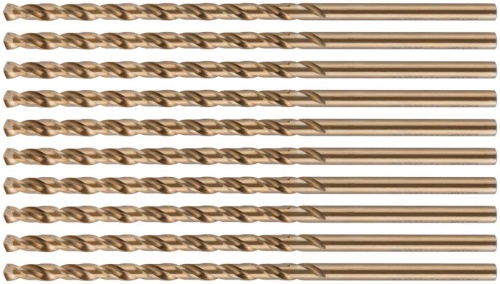 Сверло по металлу удлиненное Profi с кобальтом 5%, 4,5x126 мм(10 шт.) | код 48-45-126 | FIT фото 4