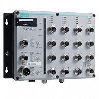 Коммутатор TN-5518A-2GTXBP-WV-T L2 managed switch with 16 10/100BaseT(X) ports, and 2 10/100/1000BaseT(X) ports with M12 connectors | код 00-06096170 | MOXA
