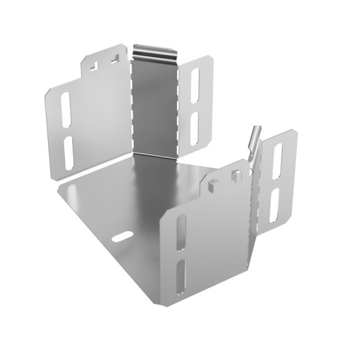 Переходник симметричный Стандарт INOX (AISI 304) 150х100х100 Промрукав | код PR16.5920 | ПРОМРУКАВ