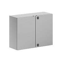 Корпус навесной STH с М/П двухдверный из нержавеющей cтали AISI304 ВxШxГ 600x800x300 мм, с фланцем, IP55 | код R5STH0683F-304 | DKC