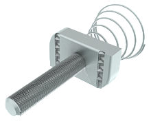 STRUT-болт с конусной пруж. М8х40 IEK | код CMZ13-SBT-08-040 | IEK