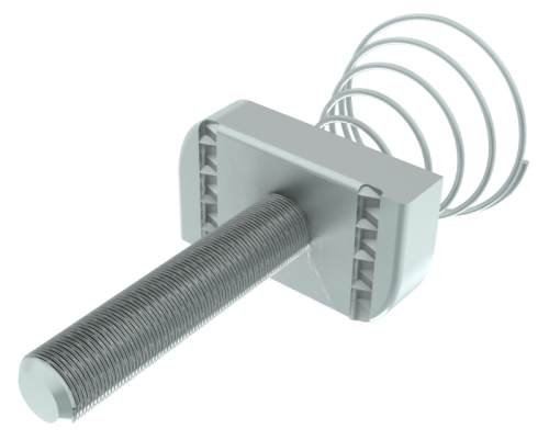 STRUT-болт с конусной пруж. М8х40 IEK | код CMZ13-SBT-08-040 | IEK