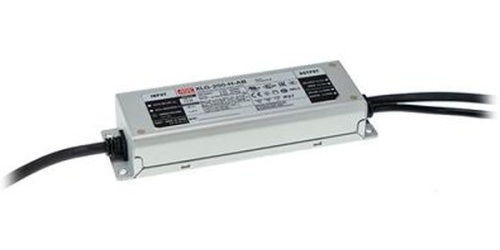 Источник питания AC-DC, 192Вт, IP67, вход 90…305В AC, 47…63Гц, ККМ, выход 8.3А/16.8…24В, изоляция 3750В AC, в кожухе 199х63х35.5мм, -40…+90С (корпус), встр. потенциометр, димминг 3 в 1, защита от 380 В AC | код XLG-200I-24-AB | MeanWell Сер