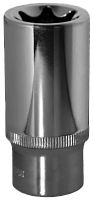 138708 Головка торцевая глубокая 3/8DR, внешний TORX®, E8 | код 138708 | Ombra