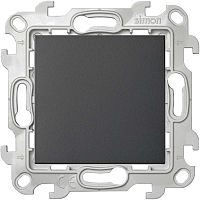 Выключатель проходной, графит | Код. 2450251-038 | Smon