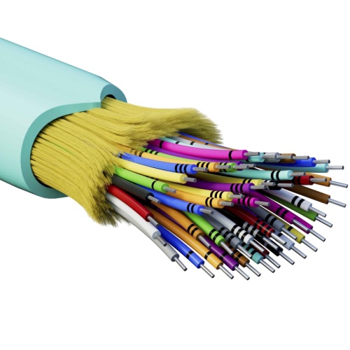 Кабель волоконно-оптический, распределительный, арамидные упрочняющие нити, для внутренней прокладки, нг(А)-HF, 48 ОВ, категория OM3 | код RNDT3C48AQ01-E | DKC Кабель волоконно-оптический, распределительный, арамидные упрочняющие нити, для внутренней прокладки, нг(А)-HF, 48 ОВ, категория OM3 | код RNDT3C48AQ01-E | DKC