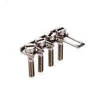 Перемычка сдвижная винтовая для клеммы TUR-6-RTK-S, 4-х полюсная | код BSU-4-RTKS-S | DKC