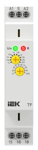 Реле задержки выключения TF 1 контакт 230В AC IEK CTR-430-TF-1-10D-A230-C00 фото 2 Реле задержки выключения TF 1 контакт 230В AC IEK CTR-430-TF-1-10D-A230-C00 фото 2