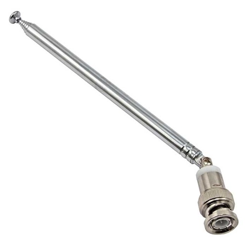 Антенна телескопическая поворотная RUICHI AST-24, диаметр 7 мм, количество колен 7, 150-650 мм | код 90913 | Ruichi