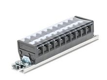 Блок зажимов наборный TD 100А на DIN-рейку 10 пар HLT | код 081-18-05 | HLT