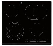 Варочная поверхность Electrolux EHF6547FXK черный | код 1845749 | ELECTROLUX