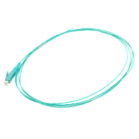 Пигтейл LANMASTER LC/PC, многомодовый OM3, 1.5 м | код LAN-PIG-LC/OM3-1.5 | LANMASTER