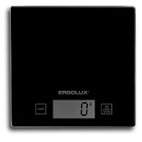 Весы кухонные ELX-SK01-С02 до 5кг 150х150мм черн. | код 13598 | Ergolux
