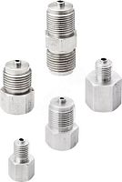 Переходник внутр. М20x1,5 - наруж. G1/2, нержавеющая сталь | код 24755 | РОСМА