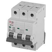 Выключатель автоматический ВА47-63 3P 32А кривая C 4,5кА PRO VA63-3P32C4.5 ЭРА | код Б0059440 | ЭРА