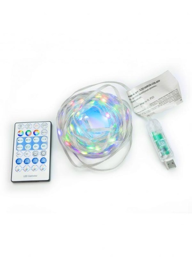Гирлянда "Нить" ILDS100RGB-USB-APP LED RGB 10м с USB разъемом IP20 SHLights 4690601052735 фото 2