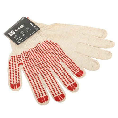 Перчатки рабочие ТОЧКА с ПВХ-покрытием (10 класс, 9 разм) Master | код pe10ct-9-mas | EKF фото 4