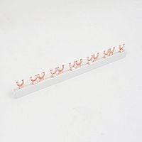 Соединительная шина BBS-MD63 типа FORK, 2 полюса, 28 присоединений, для модульной аппаратуры | код BBS-MD63F-2P28 | DKC