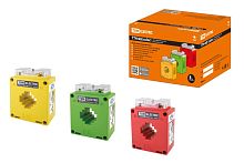 Трансформатор тока измерительный ТТН 40/600/5-5VA/0,5-Р (3 шт., color) TDM | код SQ1101-1216 | TDM