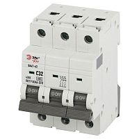 Выключатель автоматический PRO VA63-3P32C6 ВА47-63 3P 32А кривая C 6кА | код Б0063171 | ЭРА