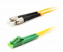 Патч-корд оптический TWT, PVC, дуплексный, LC/APC-FC/APC, SM OS2, 1.5 м | код TWT-2LC-2FC/SA-1.5 | TWT