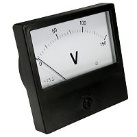 Вольтметр RUICHI М42300 150В (Аналог), щитовой | код 67574 | Ruichi