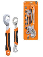 Набор ключей универсальных самозажимных 9-22/22-32 мм, прорезиненные рукоятки, блистер, Гранит TDM | код SQ1014-0603 | TDM