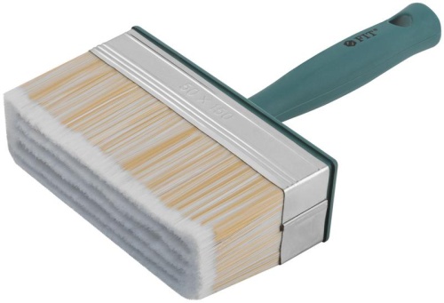 Макловица искусственная светлая щетина пластиковый корпус полая ручка "мини" 50х150мм FIT 01640