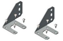 Угловые кронштейны для вертикального крепления неуправляемых блоков питания | код 60A-41-02-61BL | Eurolan