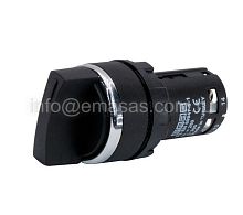 Переключатель моноблочный 0-I с фиксацией (1НО+1НЗ), MB102S20 | код MB102S20 | EMAS