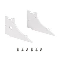 Заглушка FANTOM-W45-BEVEL WHITE (металл) | код 39954 | Arlight