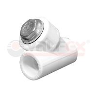 Фильтр сетчатый ВВ 20 х 1/2' полипропиленовый PPR белый | код 10141020 | VALFEX