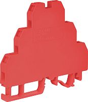 Клемма винтовая трехуровневая питание VS 2,5 NA 3 + (2,5 mm2_красная) | код 003901322 | ETI