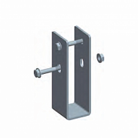 Фиксатор U-образный для алюминиевого лестничного лотка | код LAN-LTA-UTF | LANMASTER