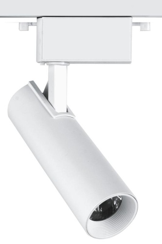 Светильник светодиодный на шинопровод ДПО-10Вт 3000К 24° WH белый IP40 Jazzway | код 5035690 | JazzWay