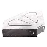 Угол горизонтальный 90 градусов с крышкой Стандарт 400х100 Промрукав | код PR16.0624 | ПРОМРУКАВ